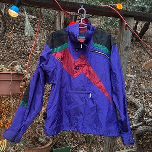 Vintage 90’s NAT LACEN Multipocket Pullover Jacket (unisex)